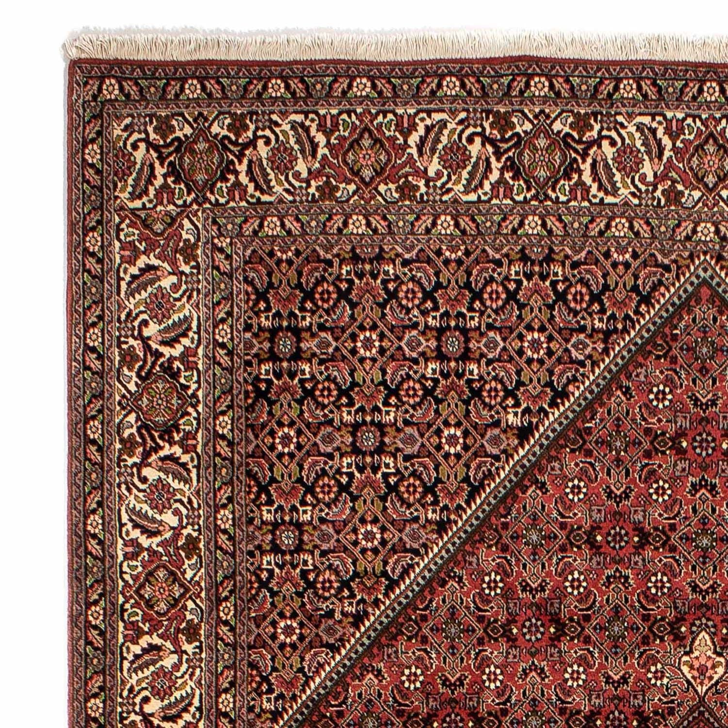 Tapis persan - Bidjar - 283 x 204 cm - rouge foncé