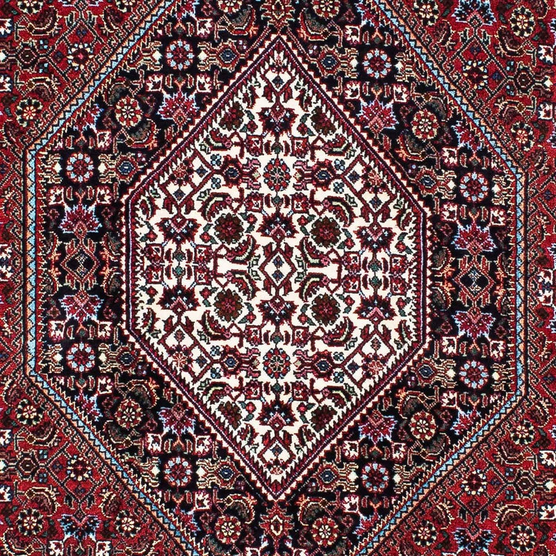 Tapis de couloir Tapis persan - Bidjar - 202 x 98 cm - bleu foncé