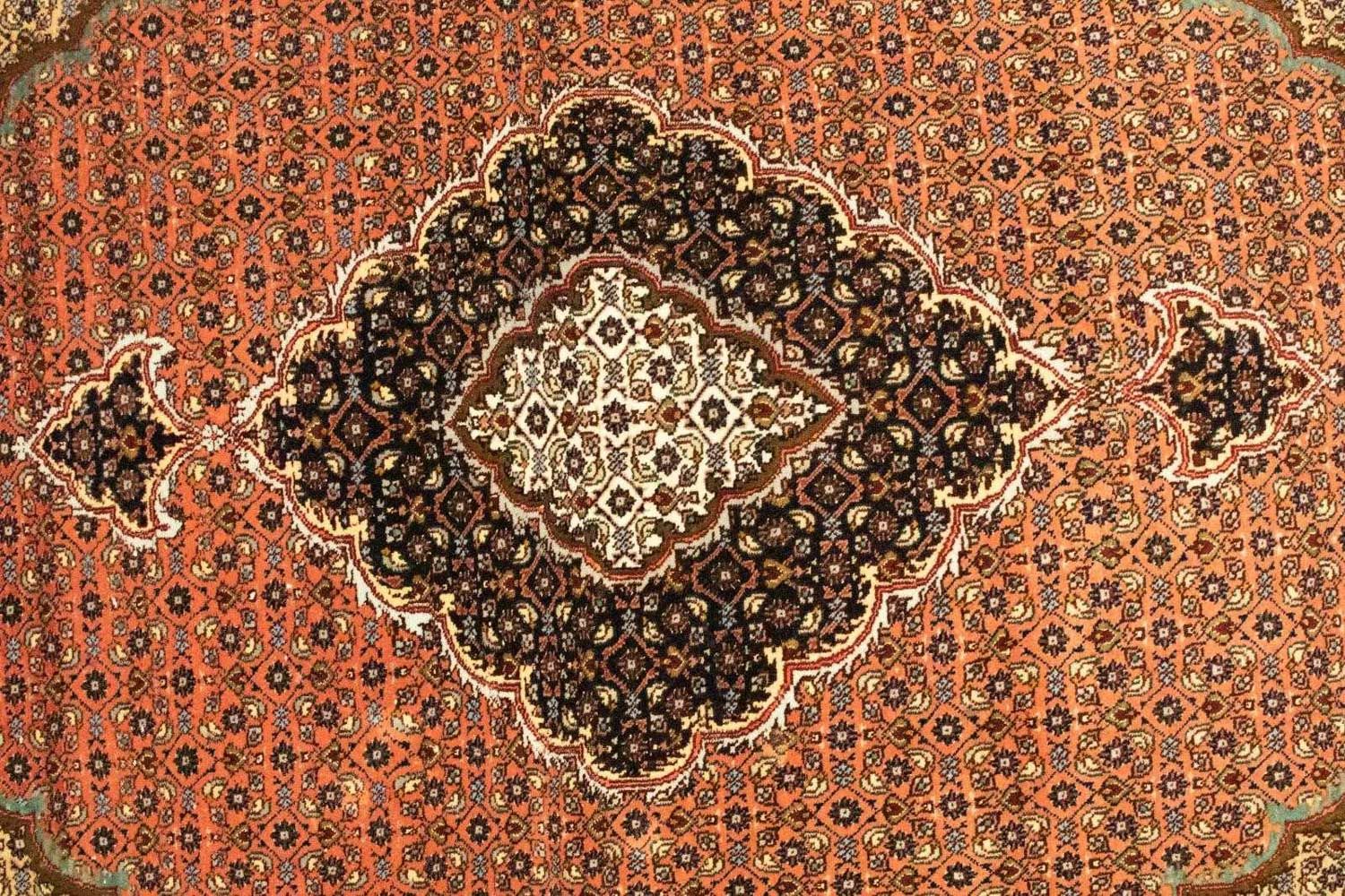 Tapis persan - Tabriz - Royal - 155 x 107 cm - rouille