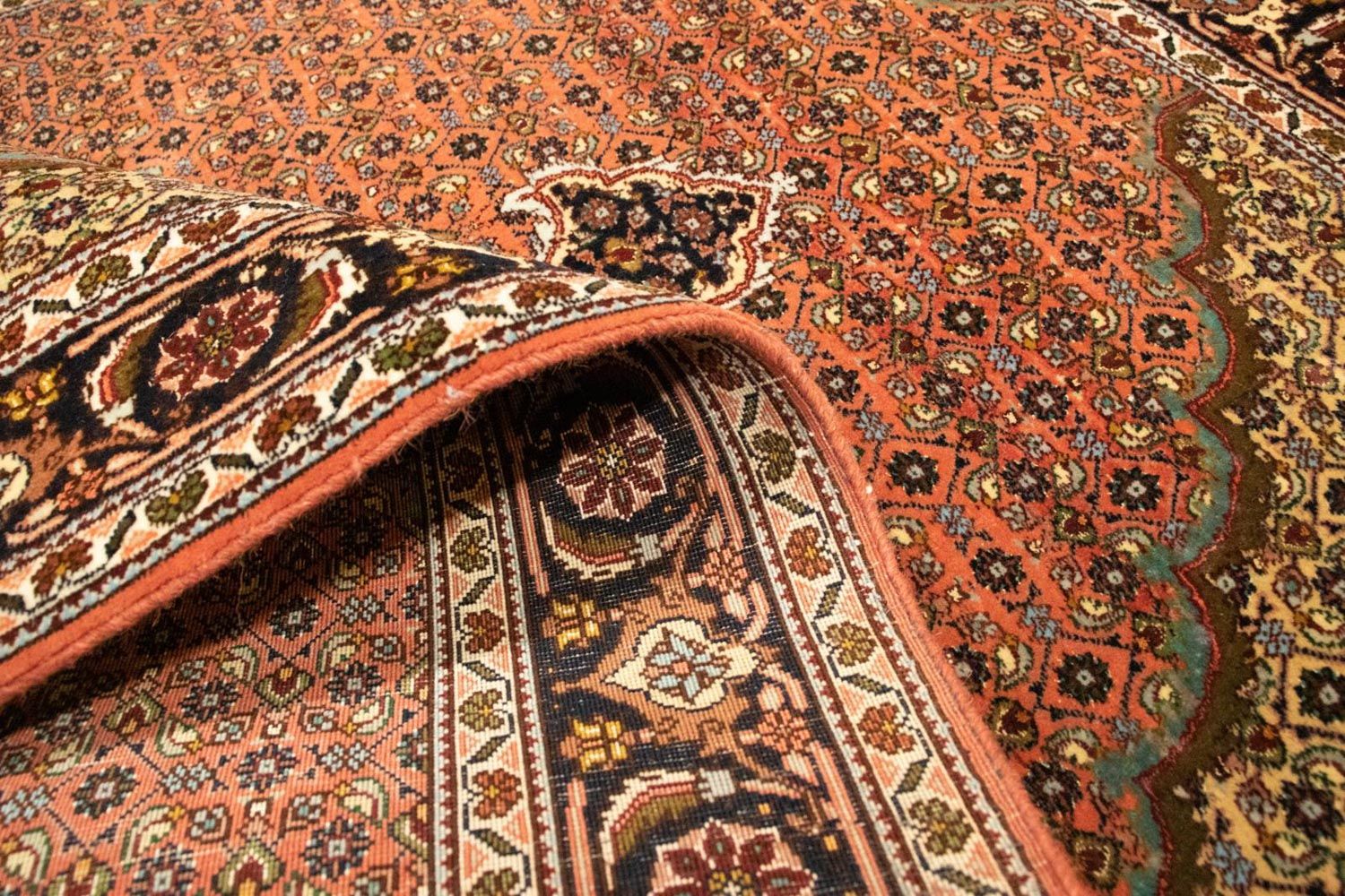 Tapis persan - Tabriz - Royal - 155 x 107 cm - rouille