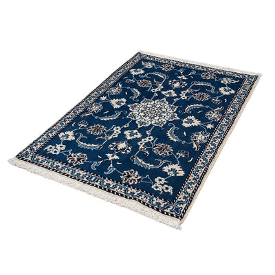 Nain Tapis 90x135cm - Tapis persan - bleu foncé