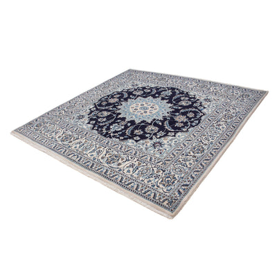 Nain Tapis 196x200cm - Tapis persan - bleu foncé