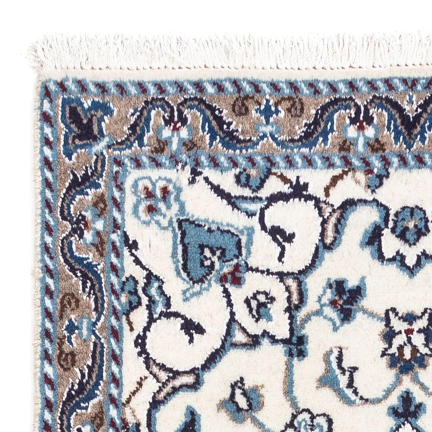 Tapis persan - Nain - 146 x 67 cm - beige