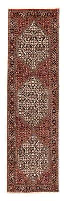 Tapis de couloir Tapis persan - Bidjar - 280 x 83 cm - multicolore