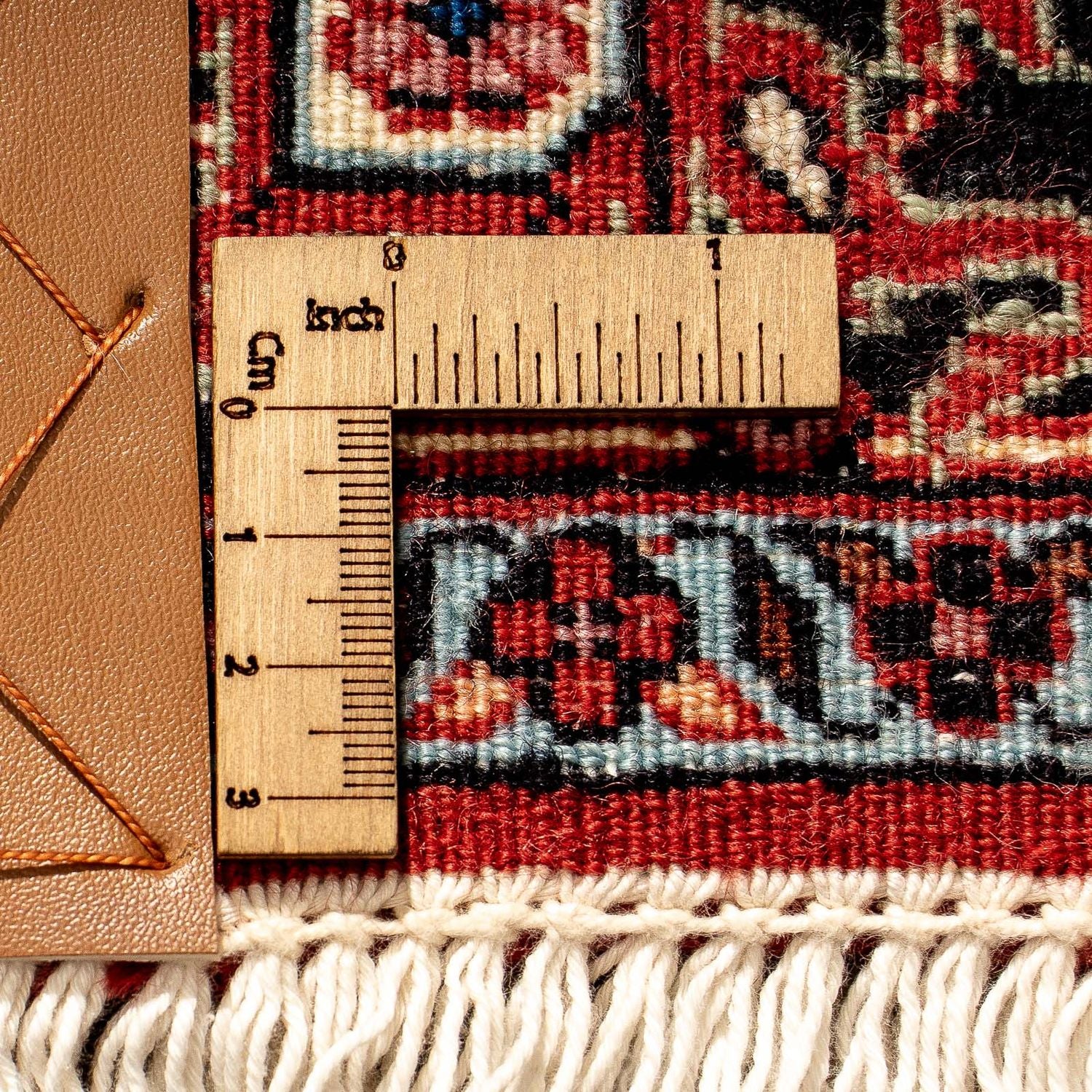 Tapis de couloir Tapis persan - Bidjar - 280 x 83 cm - multicolore