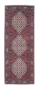 Tapis de couloir Tapis persan - Bidjar - 197 x 74 cm - rouge
