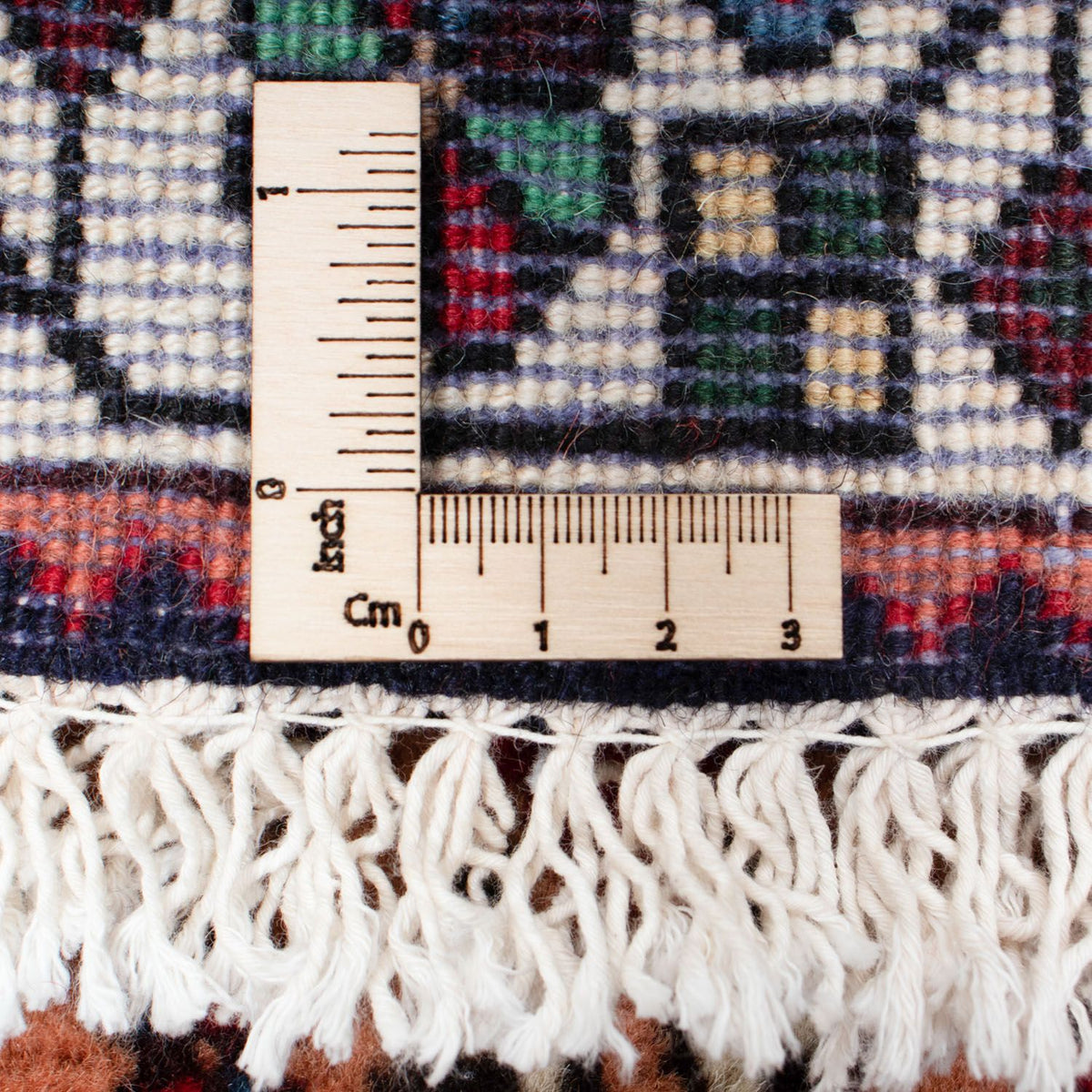 Tapis de couloir Tapis persan - Nomadic - 206 x 78 cm - bleu foncé