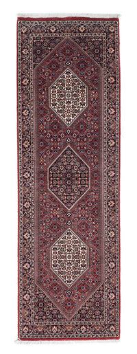 Tapis de couloir Tapis persan - Bidjar - 225 x 72 cm - rouge