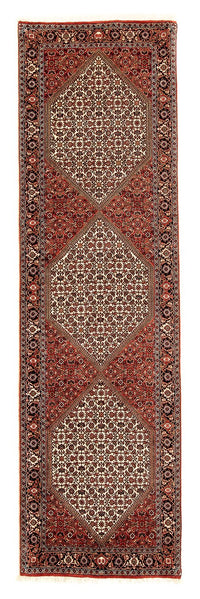 Tapis de couloir Tapis persan - Bidjar - 297 x 84 cm - multicolore