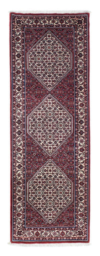 Tapis de couloir Tapis persan - Bidjar - 213 x 76 cm - beige