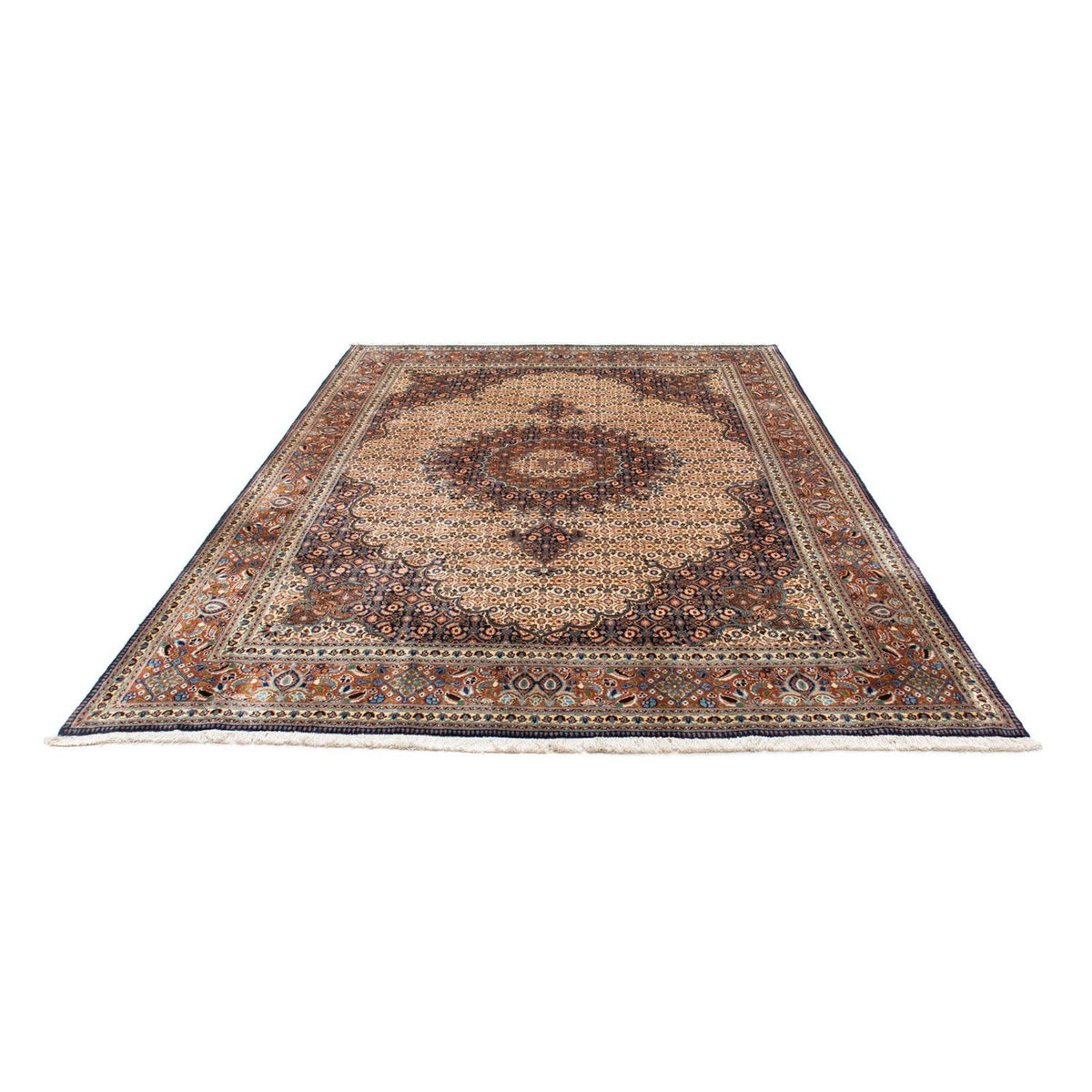 Tapis persan - Classique - 283 x 203 cm - bleu foncé