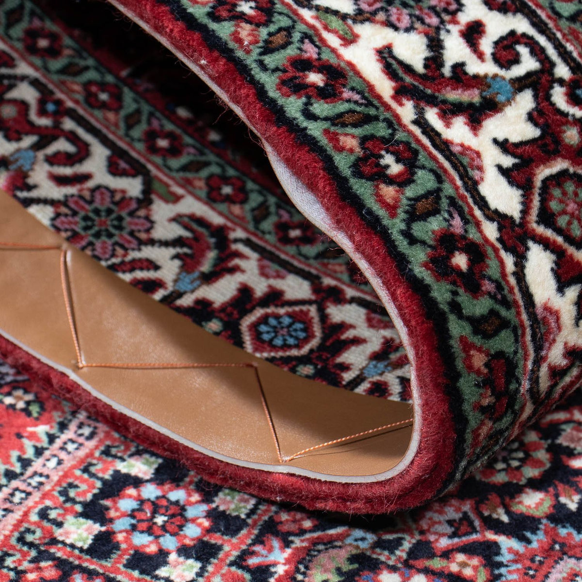 Tapis de couloir Tapis persan - Bidjar - 208 x 74 cm - bleu foncé