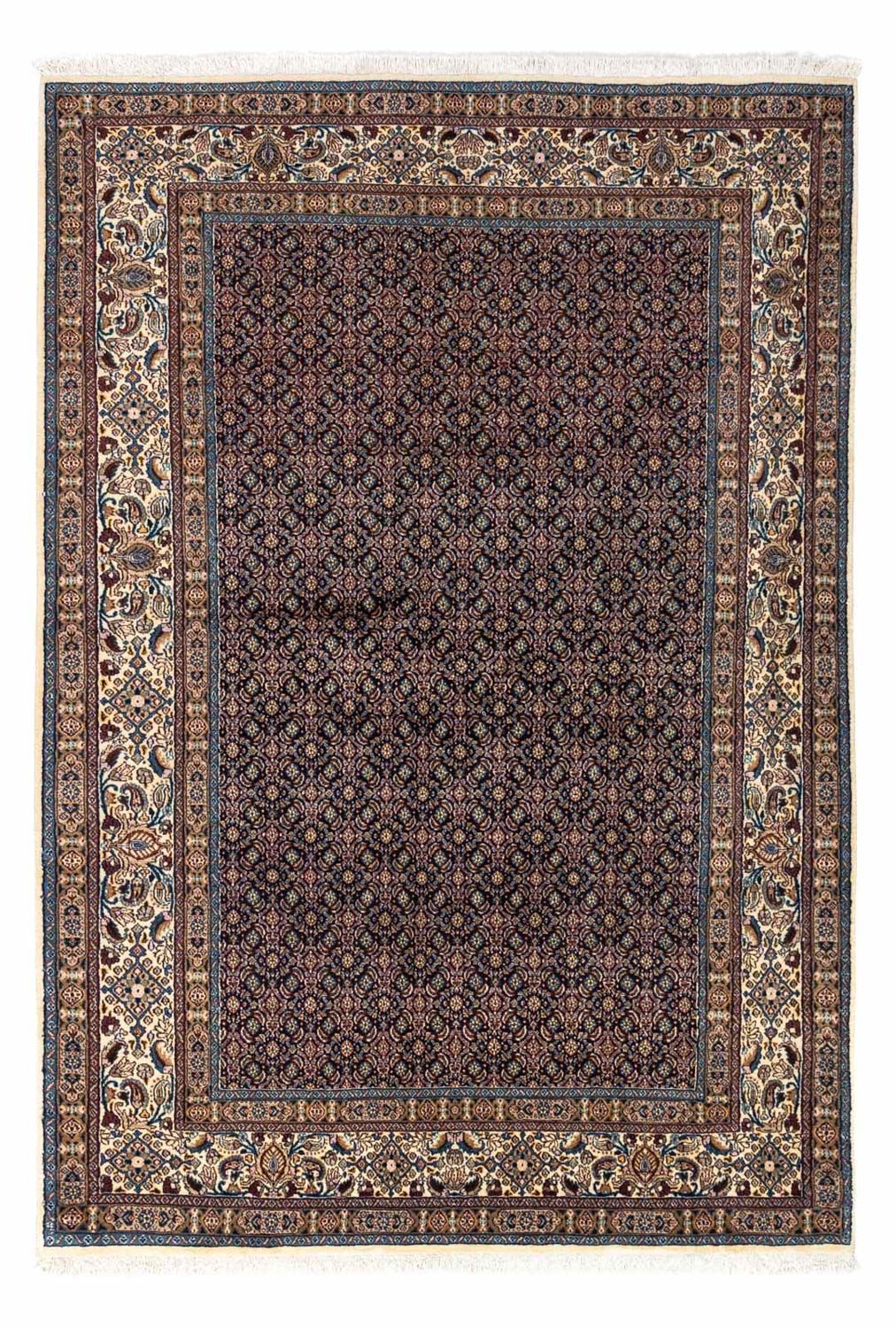 Tapis persan - Classique - 235 x 163 cm - bleu foncé