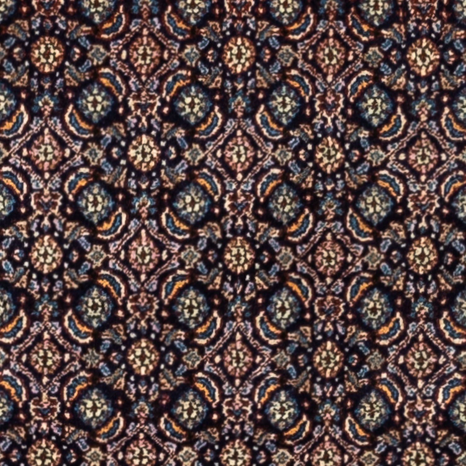 Tapis persan - Classique - 235 x 163 cm - bleu foncé