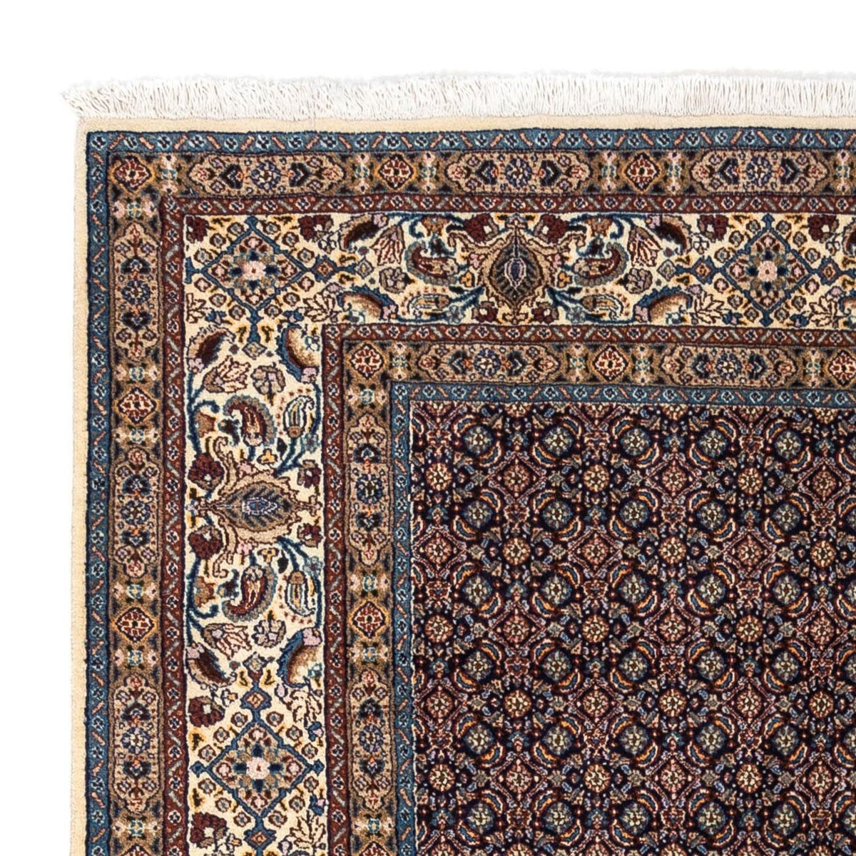 Tapis persan - Classique - 235 x 163 cm - bleu foncé