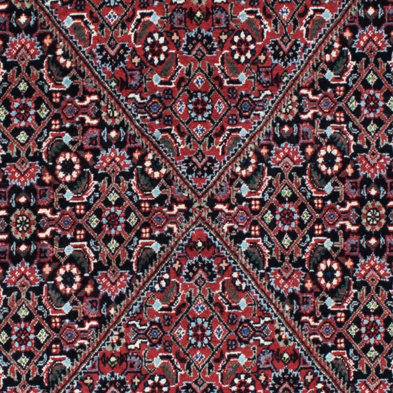 Tapis de couloir Tapis persan - Bidjar - 205 x 73 cm - bleu foncé