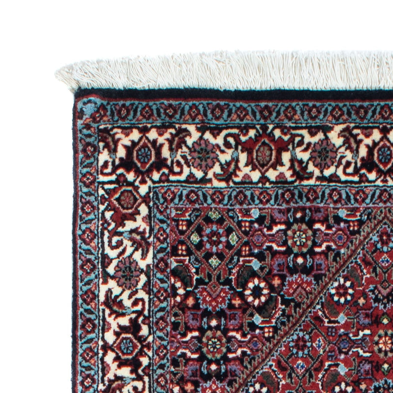 Tapis de couloir Tapis persan - Bidjar - 205 x 73 cm - bleu foncé