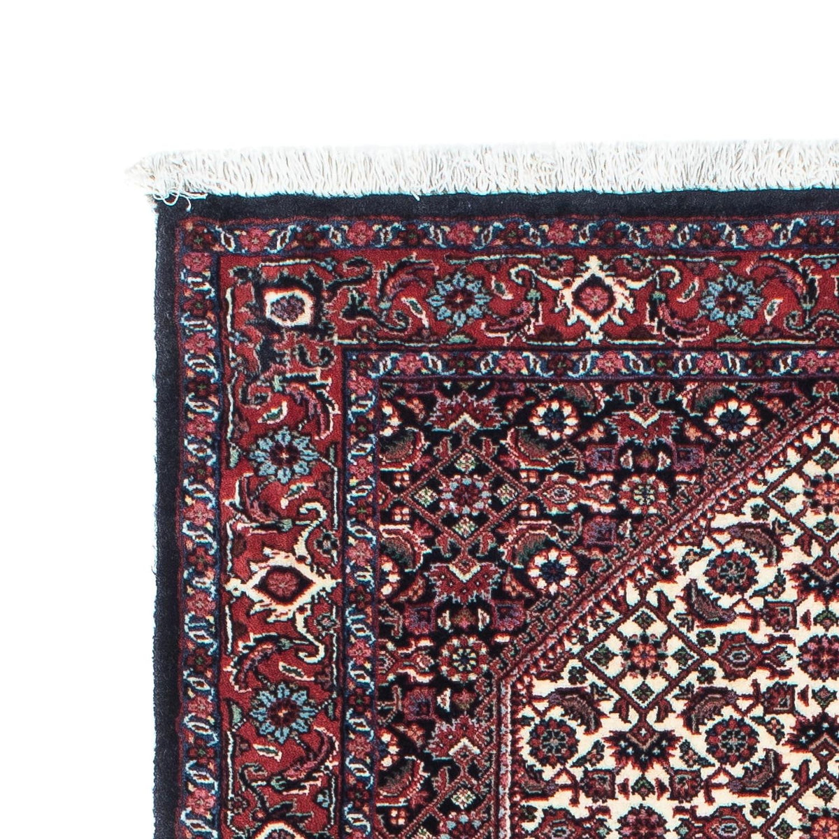 Tapis de couloir Tapis persan - Bidjar - 190 x 74 cm - bleu foncé