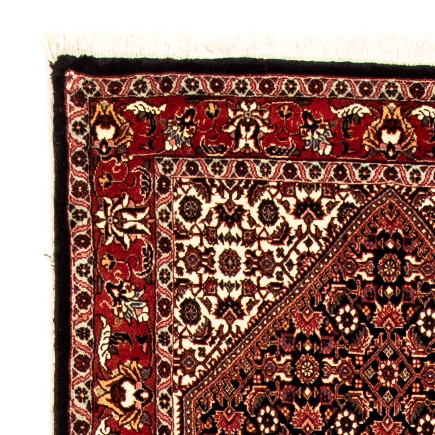 Tapis de couloir Tapis persan - Bidjar - 300 x 82 cm - multicolore