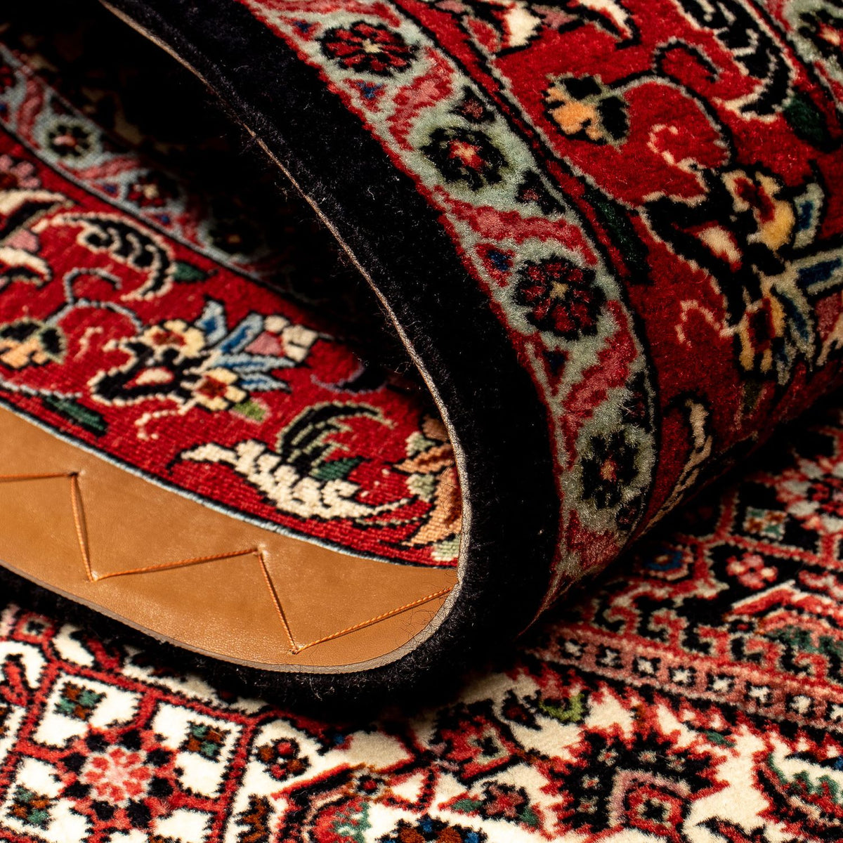 Tapis de couloir Tapis persan - Bidjar - 300 x 82 cm - multicolore