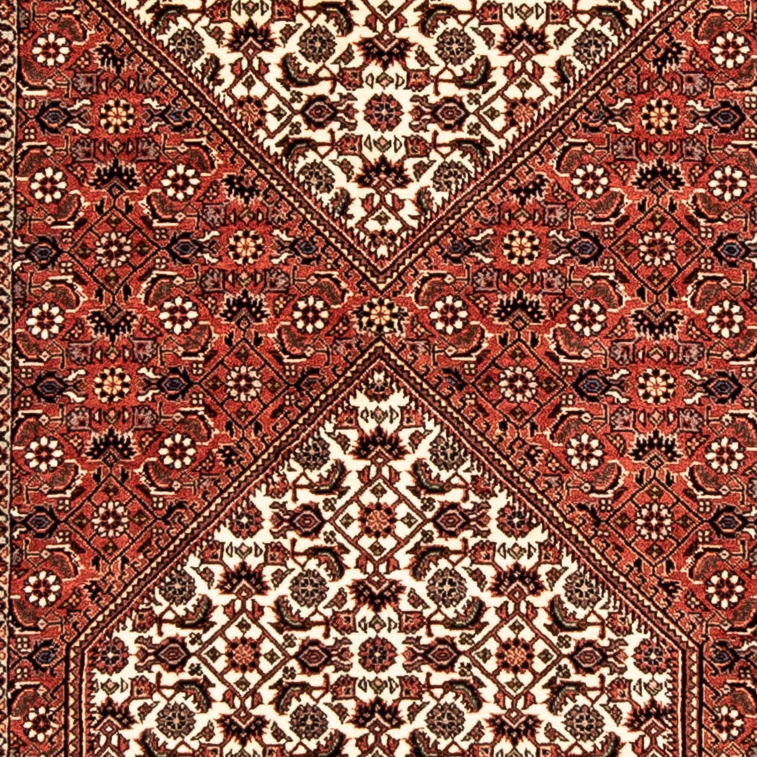 Tapis de couloir Tapis persan - Bidjar - 291 x 85 cm - multicolore