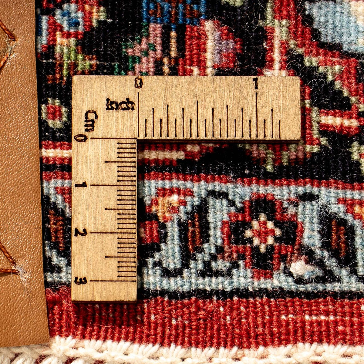 Tapis de couloir Tapis persan - Bidjar - 291 x 85 cm - multicolore