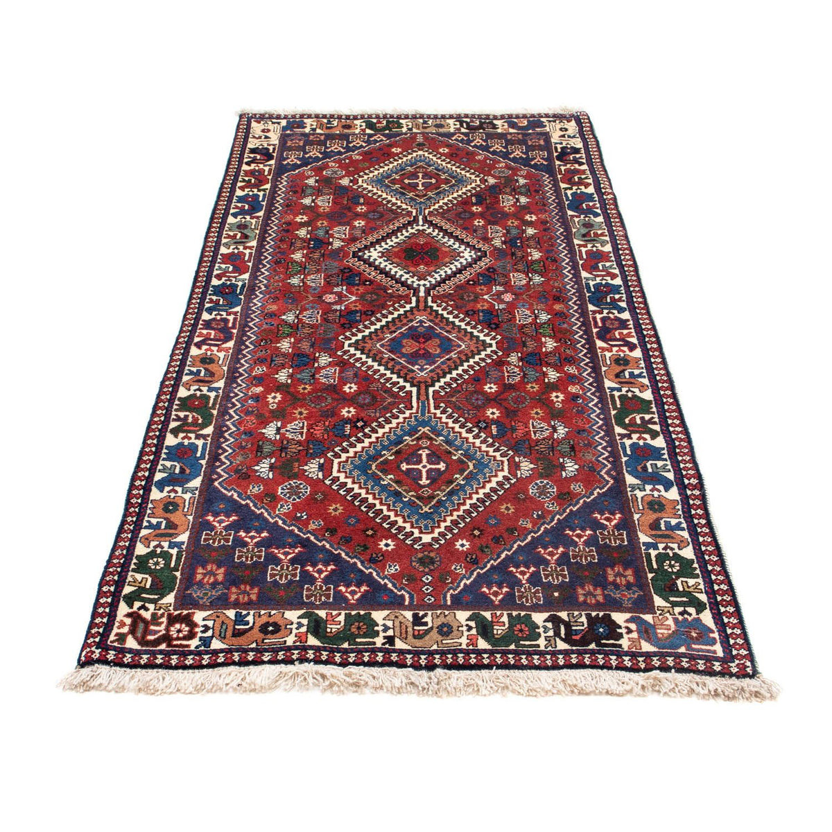 Tapis de couloir Tapis persan - Classique - 196 x 80 cm - rouge