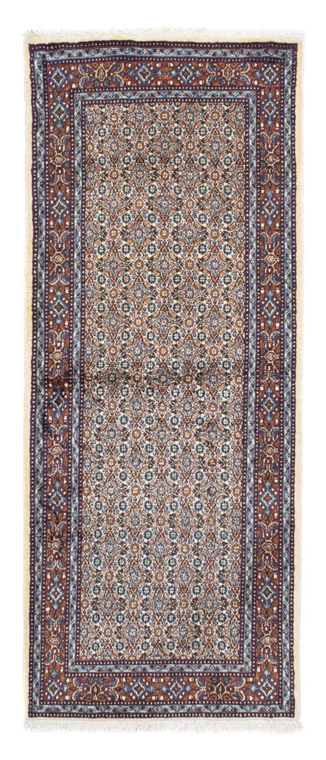 Tapis de couloir Tapis persan - Classique - 195 x 80 cm - beige