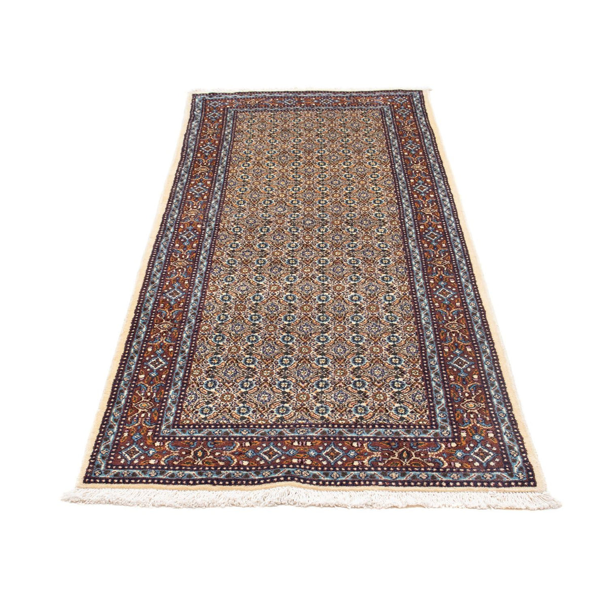 Tapis de couloir Tapis persan - Classique - 195 x 80 cm - beige