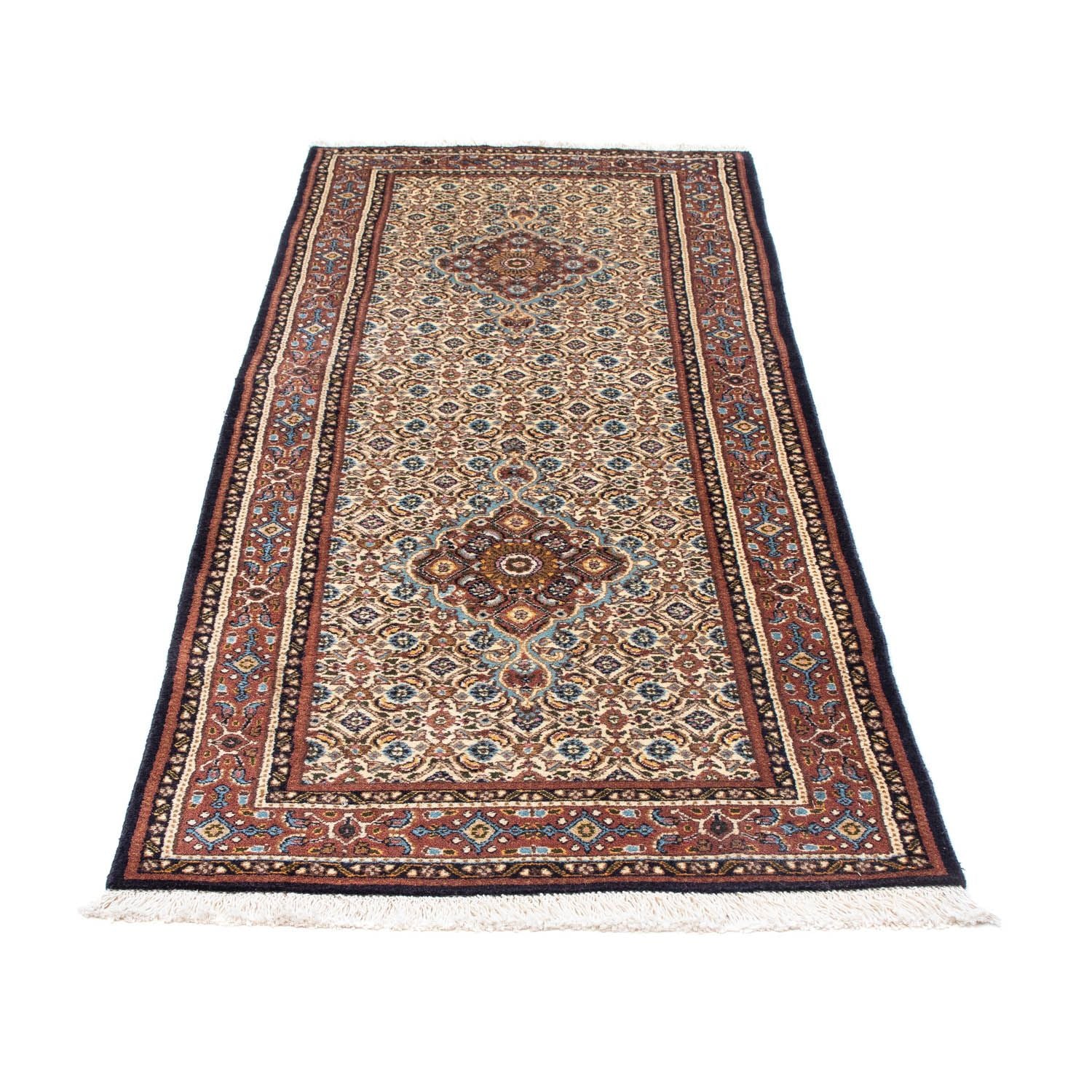 Tapis de couloir Tapis persan - Classique - 192 x 78 cm - beige