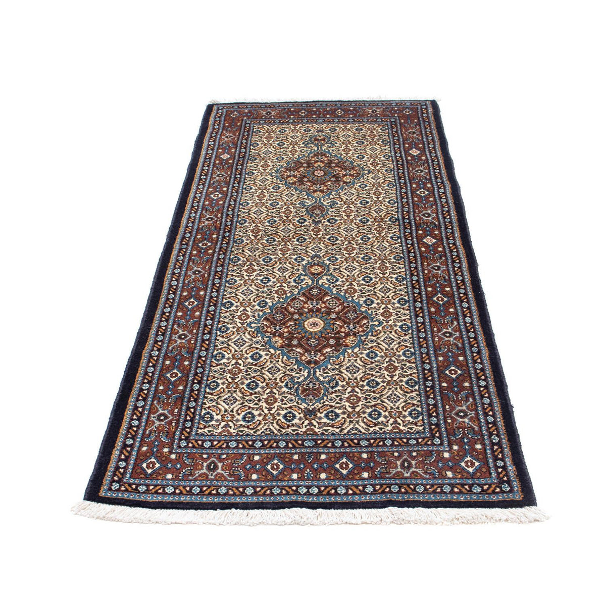 Tapis de couloir Tapis persan - Classique - 202 x 78 cm - beige