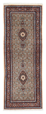 Tapis de couloir Tapis persan - Classique - 195 x 74 cm - beige