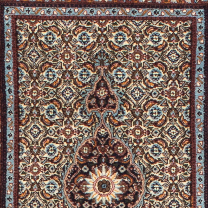 Tapis de couloir Tapis persan - Classique - 195 x 74 cm - beige