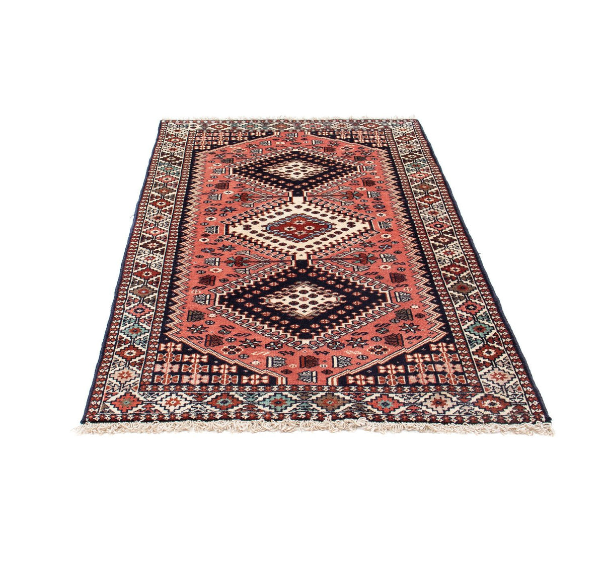 Tapis de couloir Tapis persan - Classique - 198 x 79 cm - rouge clair