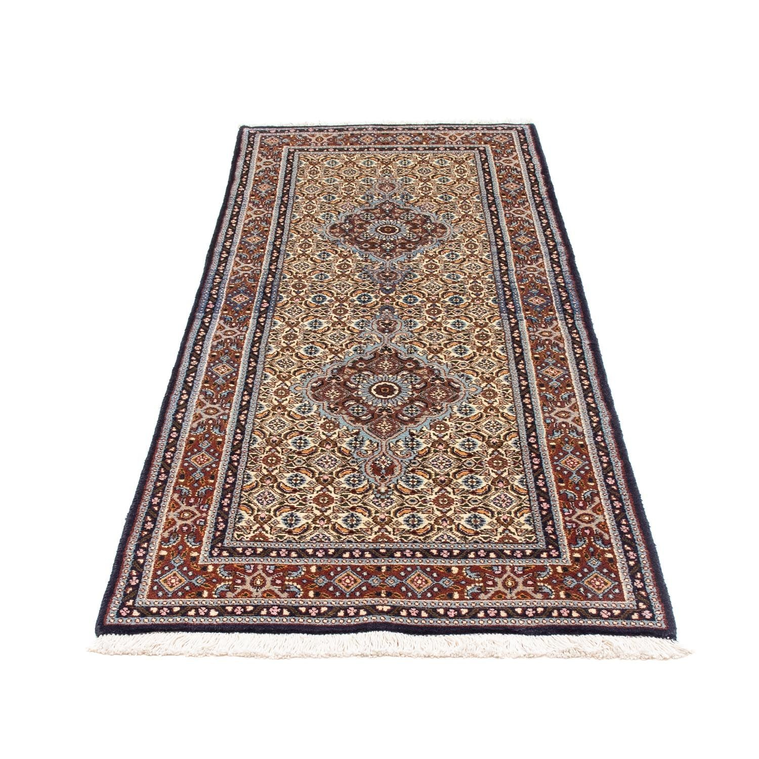 Tapis de couloir Tapis persan - Classique - 203 x 78 cm - beige