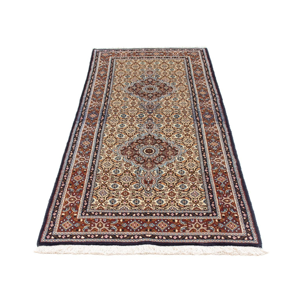 Tapis de couloir Tapis persan - Classique - 203 x 78 cm - beige