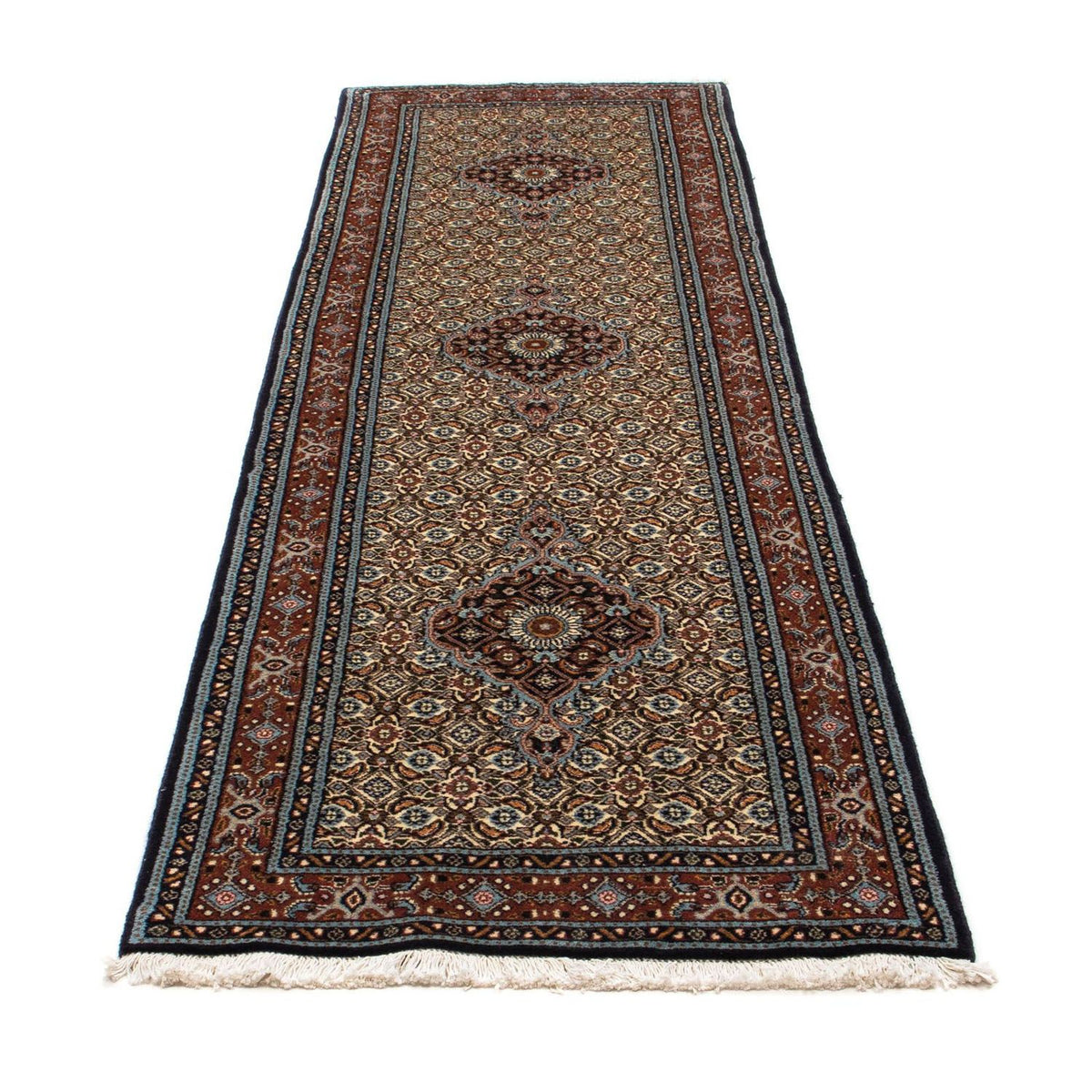 Tapis de couloir Tapis persan - Classique - 293 x 79 cm - beige