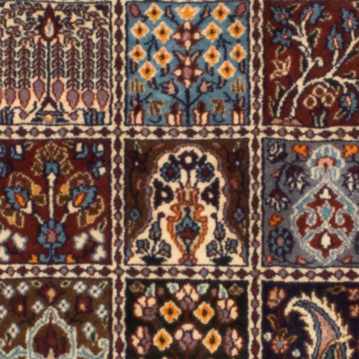 Tapis de couloir Tapis persan - Classique - 300 x 83 cm - rouge