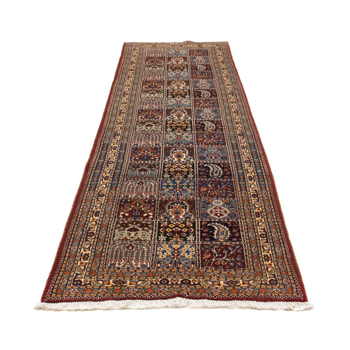 Tapis de couloir Tapis persan - Classique - 300 x 83 cm - rouge