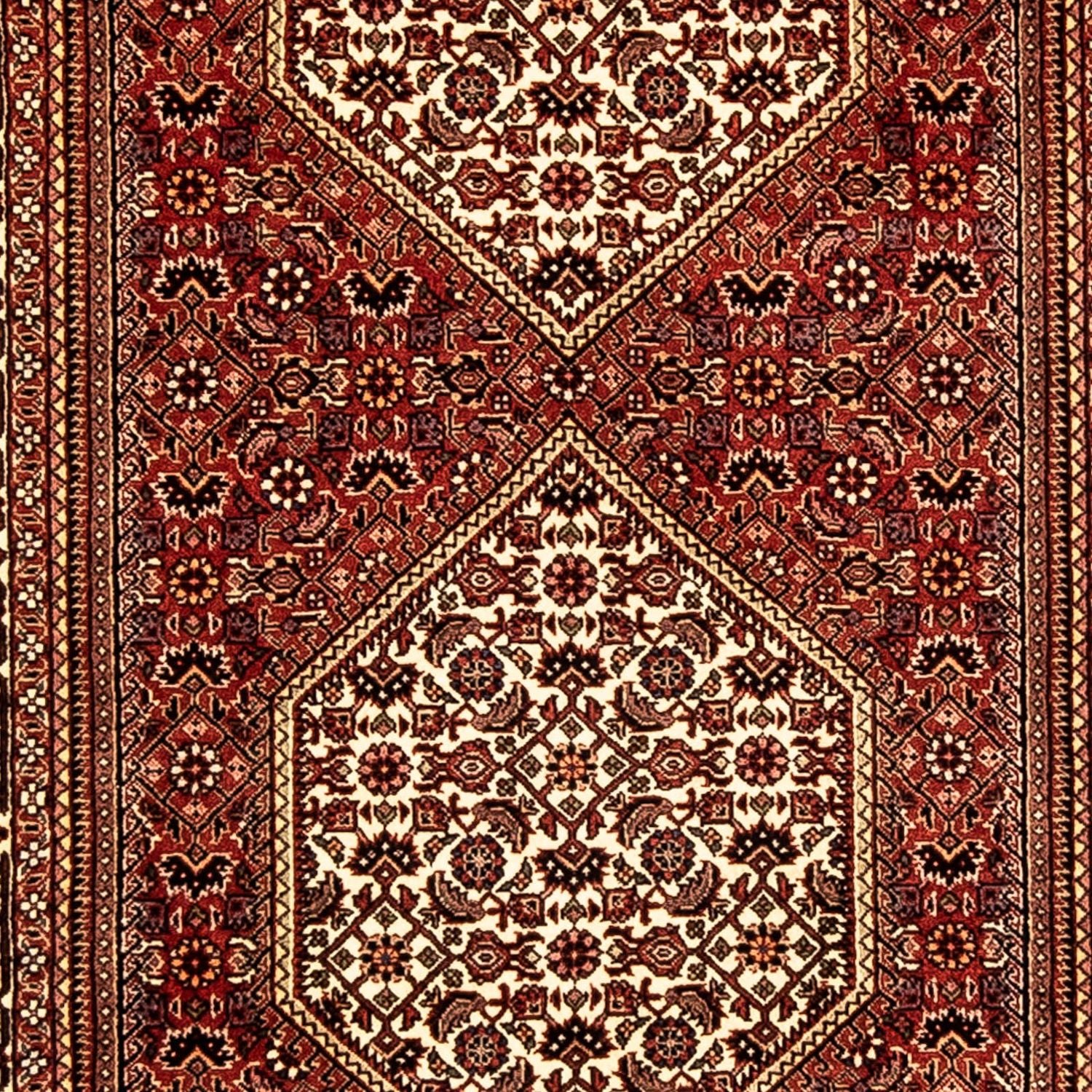 Tapis de couloir Tapis persan - Bidjar - 293 x 84 cm - multicolore
