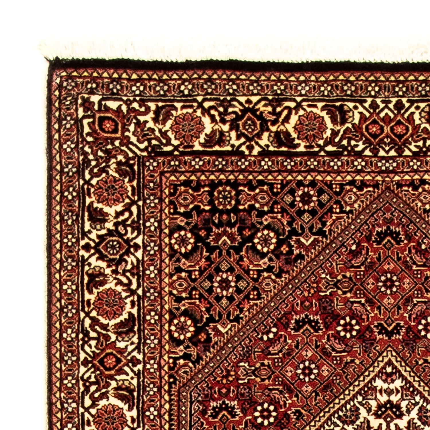 Tapis de couloir Tapis persan - Bidjar - 293 x 84 cm - multicolore