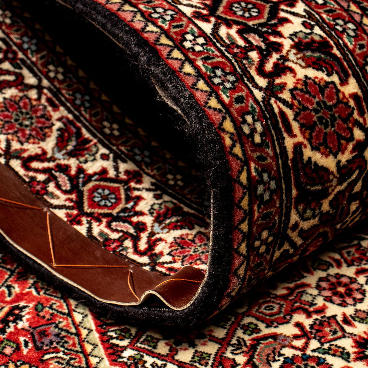 Tapis de couloir Tapis persan - Bidjar - 293 x 84 cm - multicolore