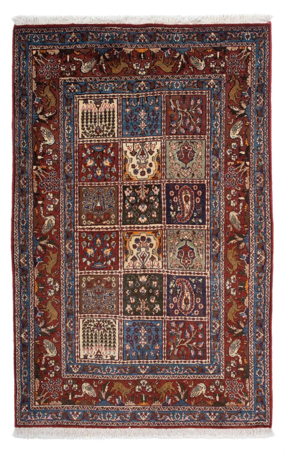 Tapis persan - Classique - 150 x 100 cm - marron