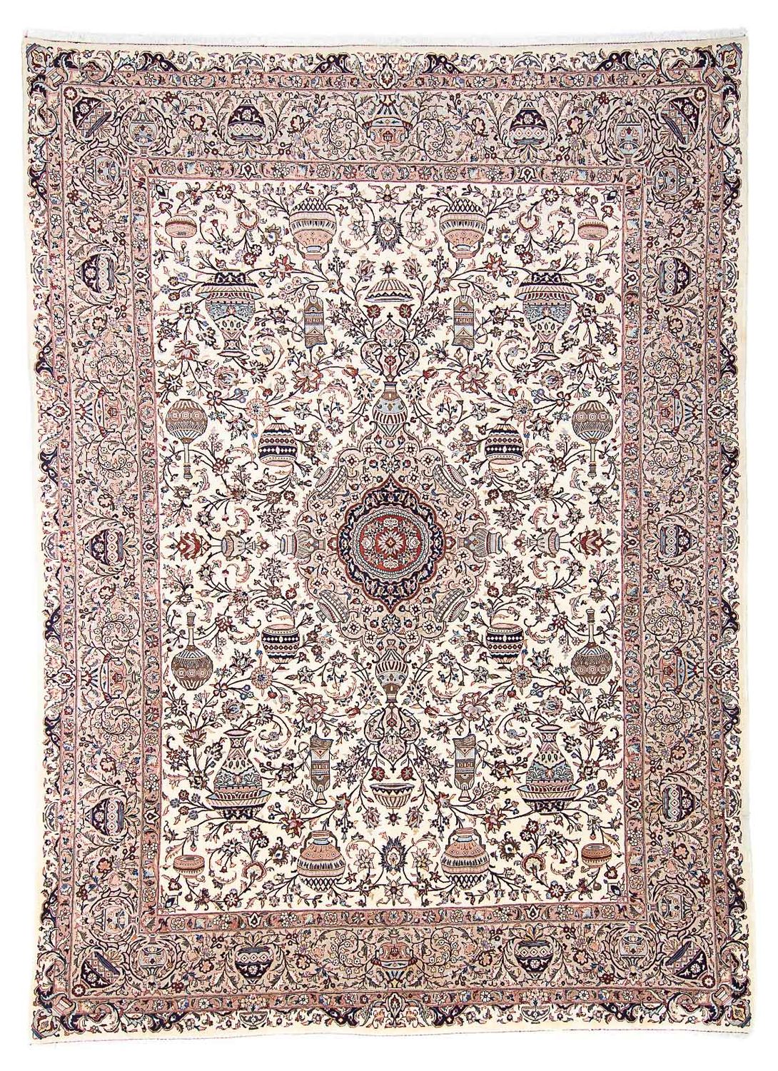 Tapis persan - Classique - 395 x 295 cm - beige
