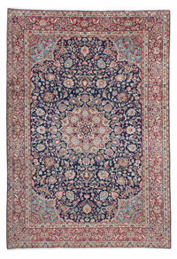 Tapis persan - Royal - 293 x 203 cm - bleu foncé