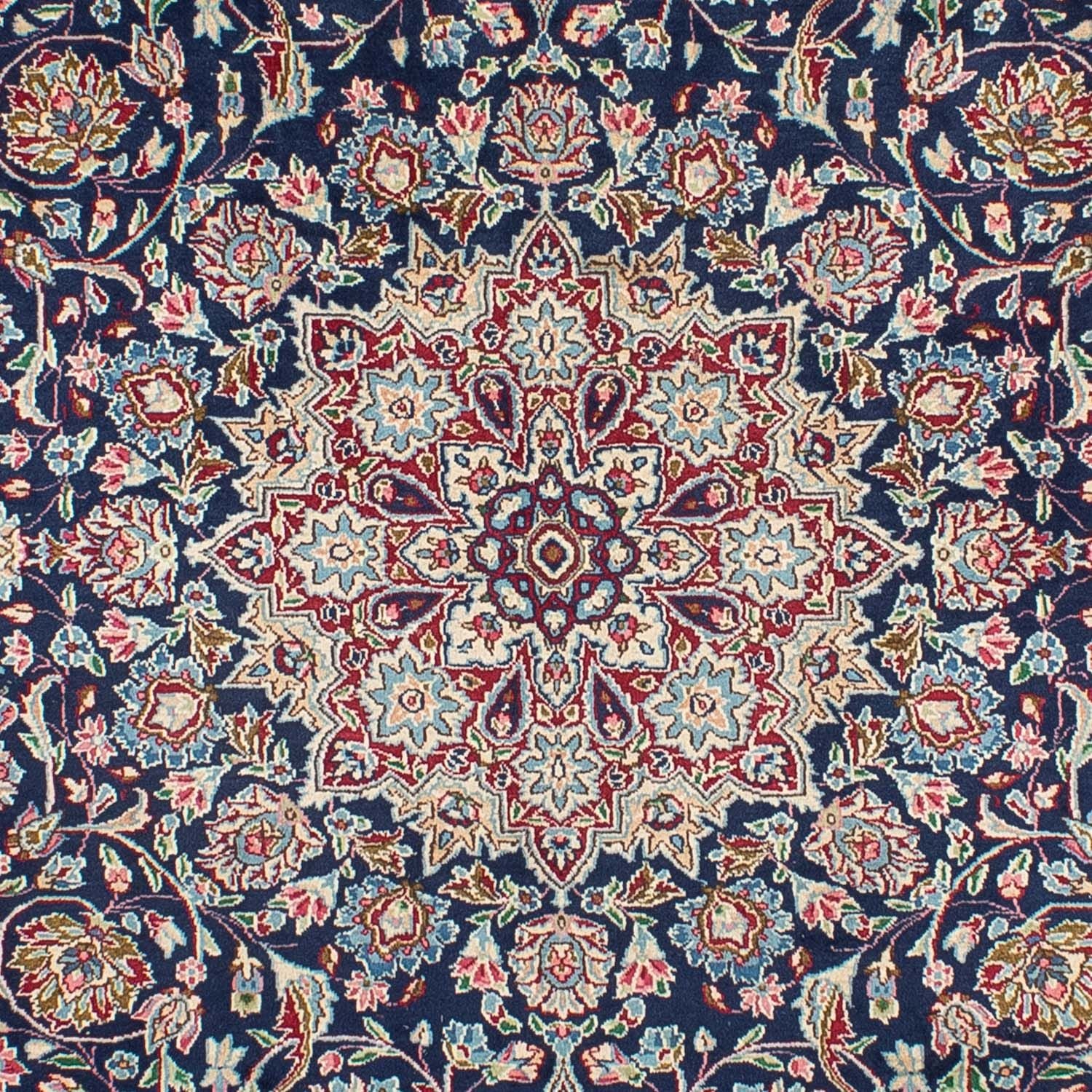 Tapis persan - Royal - 293 x 203 cm - bleu foncé