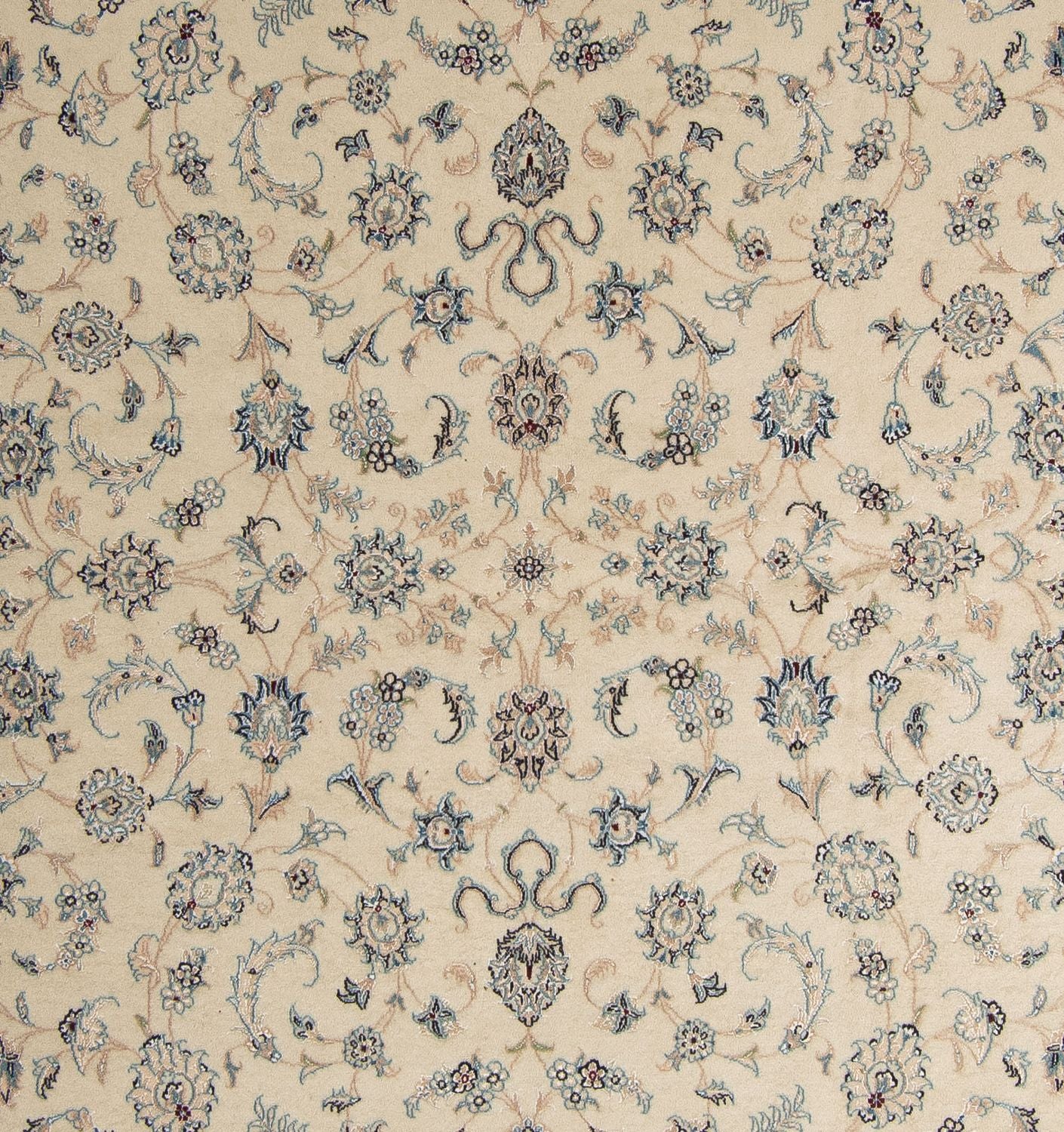 Tapis persan - Nain - Premium - 214 x 200 cm - beige