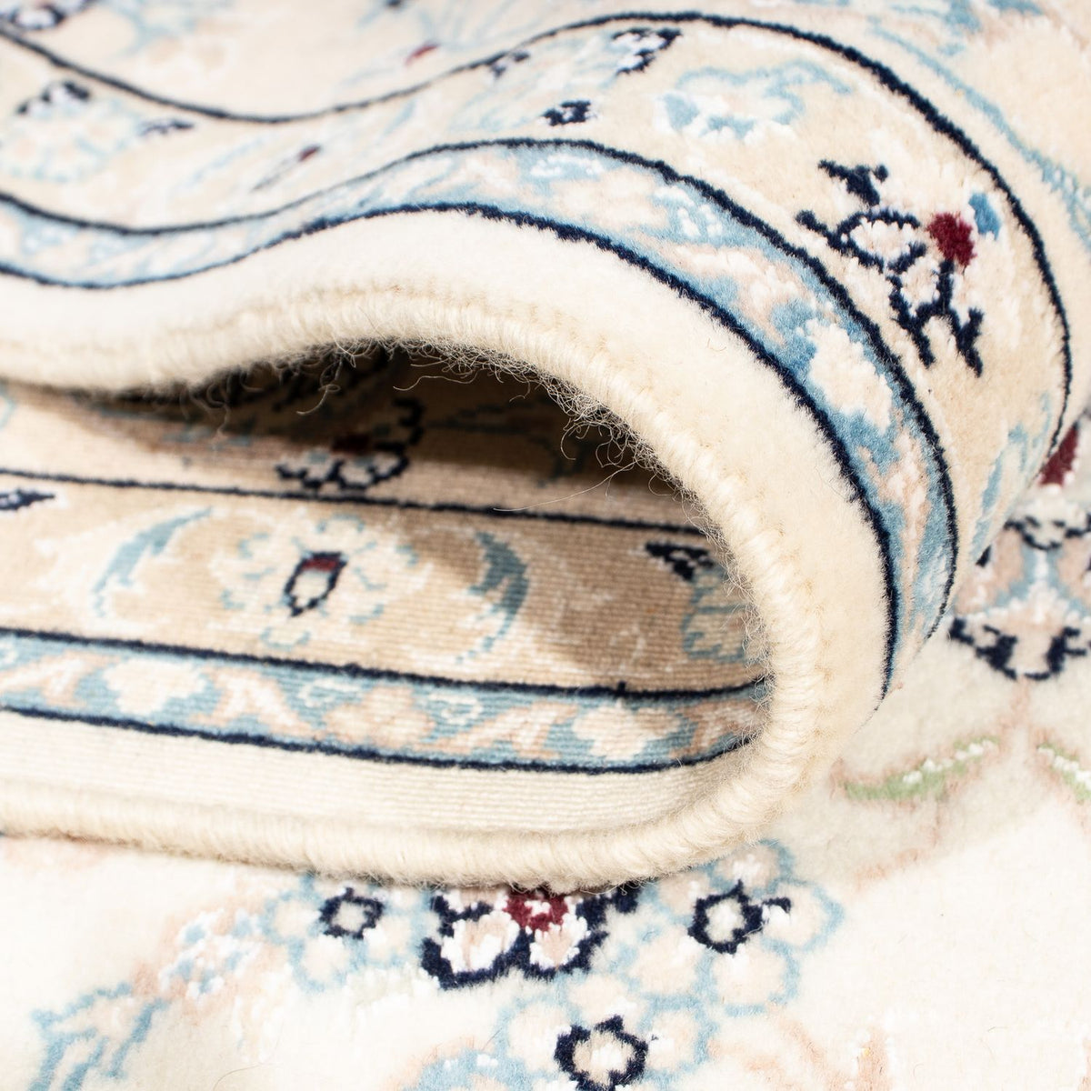 Tapis persan - Nain - Premium - 214 x 200 cm - beige