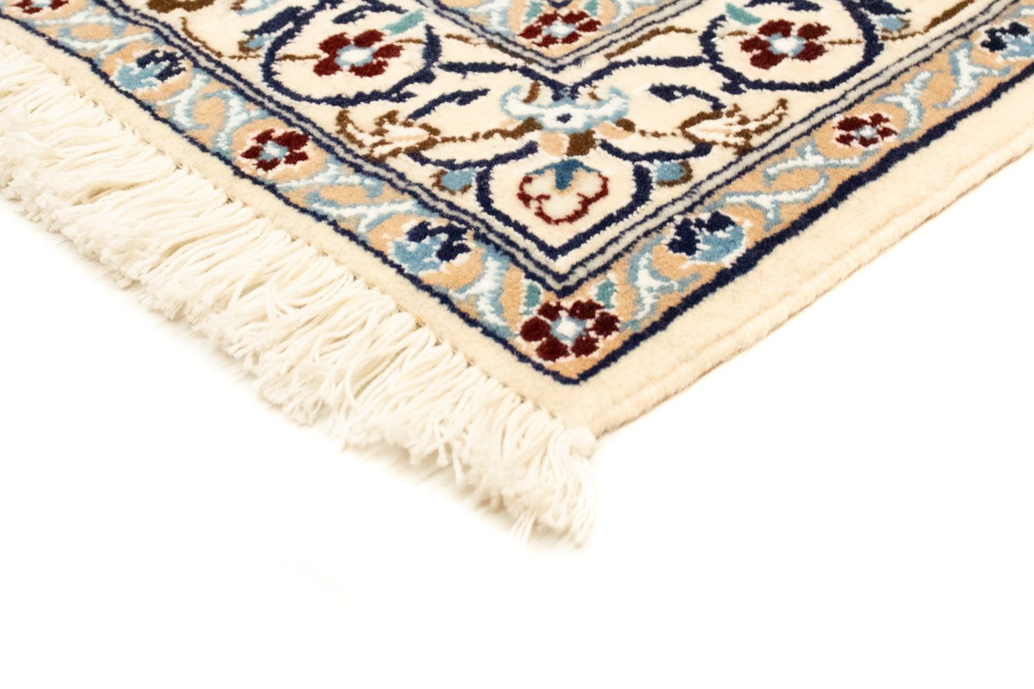 Tapis persan - Nain - Premium - 150 x 102 cm - beige