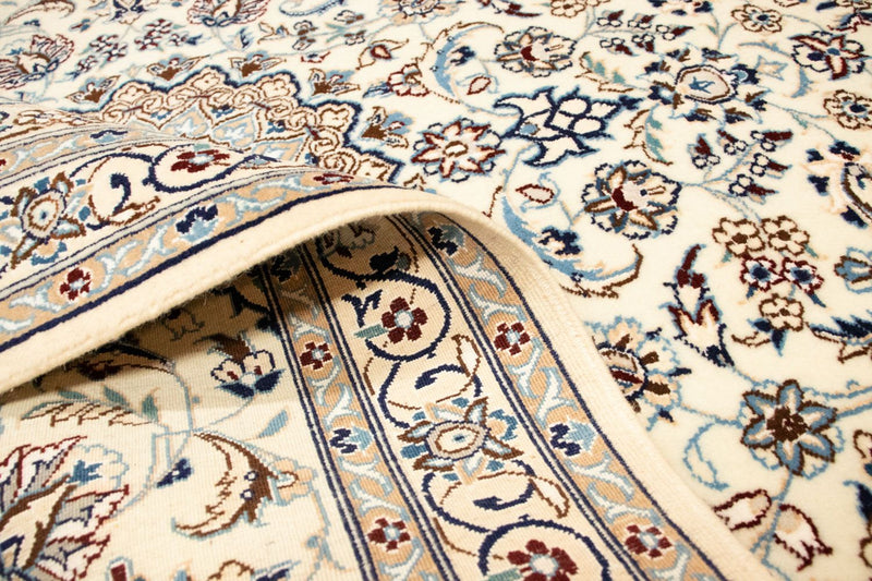 Tapis persan - Nain - Premium - 150 x 102 cm - beige